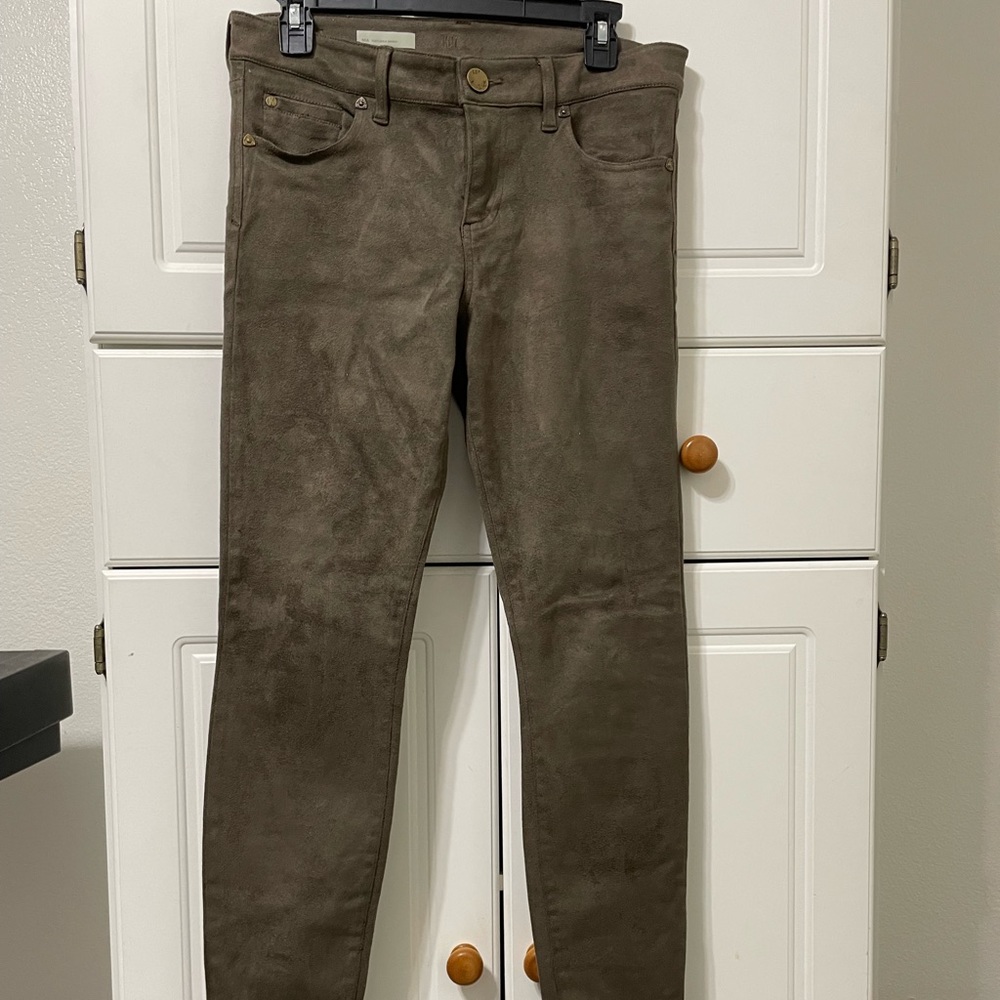 Mia Toothpick Skinny Suede